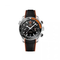 omega seamaster orange and black