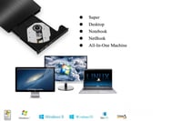 مشغل اقراص DVD خارجي USB