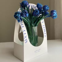 فازة توليب أزرق