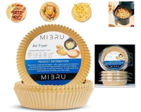 ورق مقلاة هوائية عدد 50 قطعه مقاس 160mm×45mm