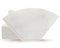 مجموعة من 100 فلتر ورقي مقاس 101 ابيض