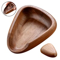 صحن خشبي لترطيب حبوب البن قبل الطحن