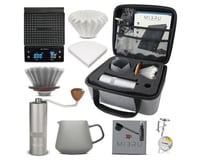 مجموعة أدوات تحضير القهوة المقطرة 12 في 1 بحجم صغي...