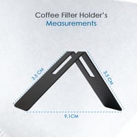 حامل فلاتر القهوة v60 معدني