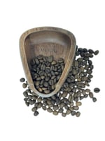 صحن خشبي لترطيب حبوب البن قبل الطحن