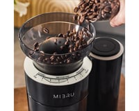 طاحونة قهوة كهربائية مع ميزان رقمي