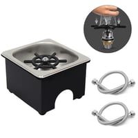 رينزر لغسل ادوات القهوة مع صندوق معدني