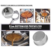 سلة قهوة باسكت مكشوف دبل شوت مقاس 51مم السعة 16-18...