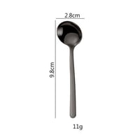 معلقة تحريك قهوة اسبريسو بطول 8.8 سم اسود