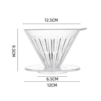 قمع تقطير V60 - (02) - بولي كاربونيت