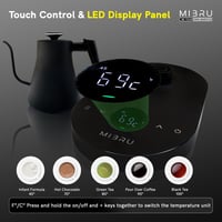 غلاية قهوة كهربائية ابريق تقطير ذكي سعة 800 مل