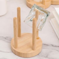 قاعدة اكواب قهوة خشبية