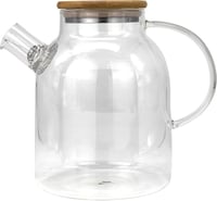 ابريق تحضير الشاهي والقهوة زجاجي سعة 1800 ملي