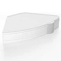 مجموعة من 100 فلتر ورقي مقاس 101 ابيض