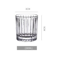 كوب قهوة زجاجي سعة 280 مل