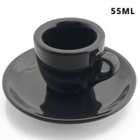 كوب قهوة اسبريسو 55 مل اسود