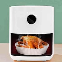 ورق مقلاة هوائية عدد 50 قطعه ابيض مقاس 20cm×45cm