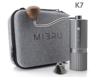 مطحنة قهوة يدوية احترافية K7 رمادي