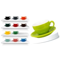 كوب قهوة مع صحن بستاشيو 250 مل