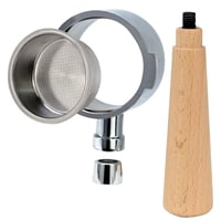 بورتافلتر قهوة مكشوف مقبض مع باسكت بقطر 51ملم