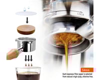 فلتر ورقي دائري للاسبريسو مقاس 54مم مناسب بريفيل و...