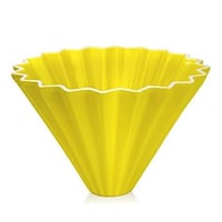 قمع ترشيح سيراميك متعرج مقاس 01 مع حلقة من الاكريل...