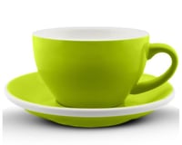 كوب قهوة مع صحن بستاشيو 250 مل