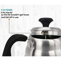 ابريق ترشيح تقطير القهوة المختصة بميزان حرارة 1200...