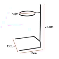 قاعدة تقطير القهوة معدنية
