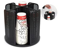 قاعدة اكواب قهوة بلاستيكية قابلة للدوران