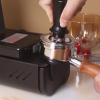 درج نوك بوكس بقايا قهوة الاسبريسو بحجم صغير مع ربل...