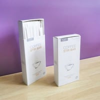 عصا خشبية لتقليب الشاي والقهوة 100 حبة