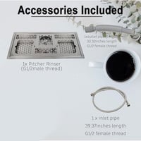 رنزر قهوة احترافي استانلس ستيل | مكانين ميزان وصين...