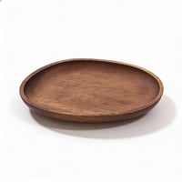 صحن تقديم خشبي