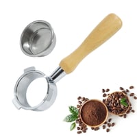 بورتافلتر قهوة مكشوف مقبض مع باسكت بقطر 54ملم