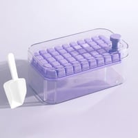 قالب صنع الثلج باللون الأرجواني