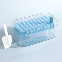 قالب صنع الثلج باللون الأزرق