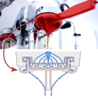 اداة تنظيف القروب هيد اسود 58ملي