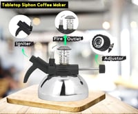 موقد غاز صغير مع قاعدة للابريق