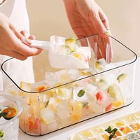 قالب صنع الثلج باللون الأرجواني