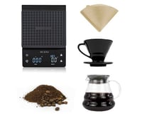 مجموعة تقطير القهوة في 60 مع ميزان قهوة الكتروني ب...