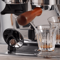 مرآة محدبة لمتابعة استخلاص الاسبريسو