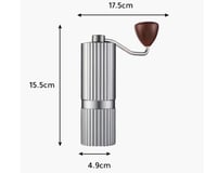 مطحنة قهوة يدوية احترافية K7 رمادي