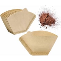 فلاتر ترشيح قهوة ورقية رقم 101 بني 1-2 كوب عدد 100...