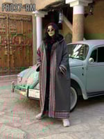 فروة نسائي كلاسيك لون أحمر مخمل تميزي بشتاء دافى