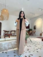 فروة جملي مع ابيض