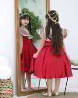 فستان بناتي ليوم التأسيس