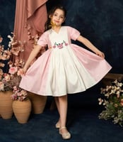 فستان العيد بالاسم مع ريف