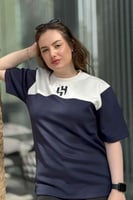 تيشرت الهلال كحلي &ابيض