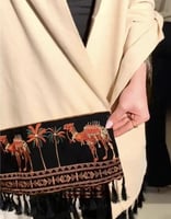 شال هوبال شتوي تصميم أنيق